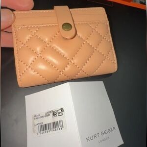 Kurt Geiger Quilted Leather Wallet!